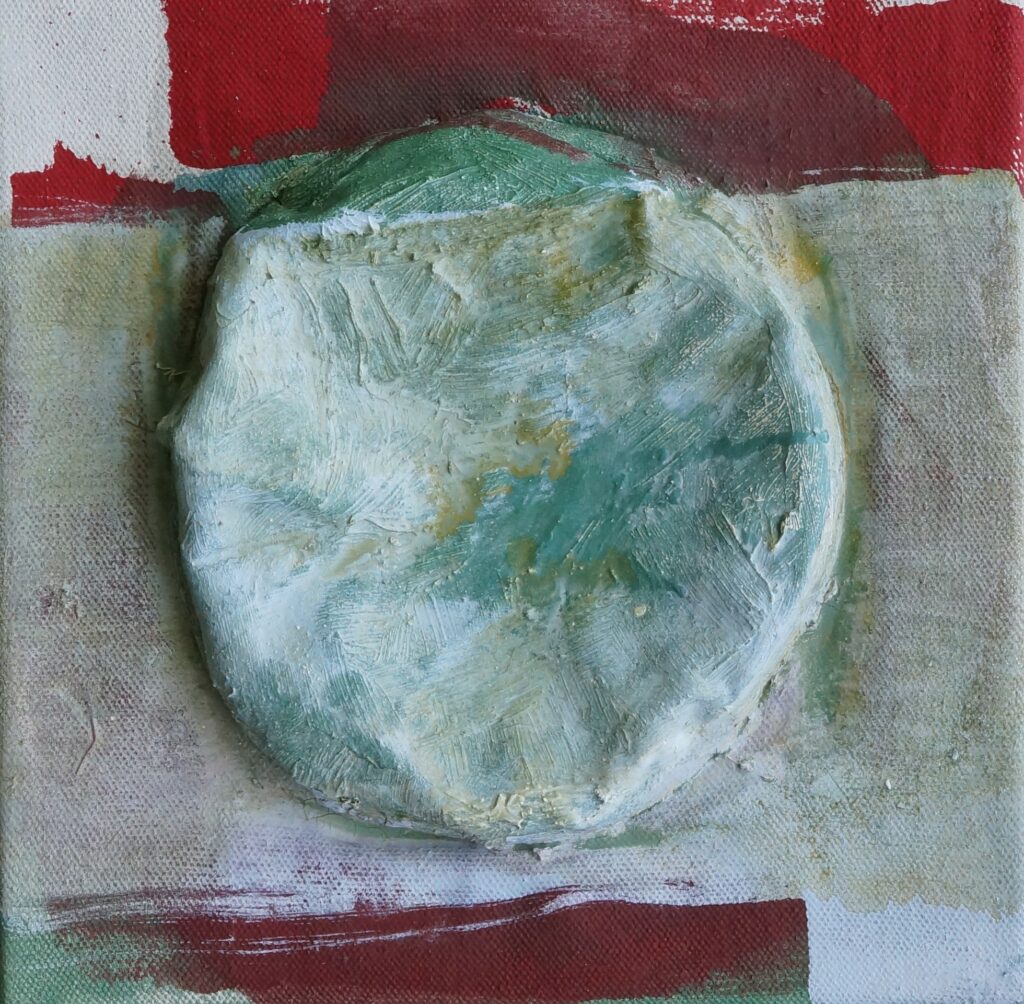 O.T., 2022/23, 30x30cm, Öl auf Leinen