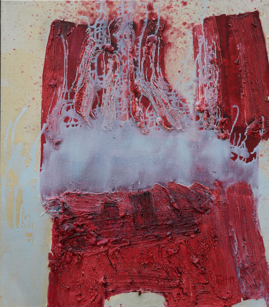 O.T., 2011, 80x70cm, Öl auf Leinen – von Birgit Todt